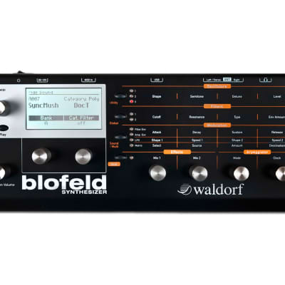Waldorf Blofeld Desktop Virtual Analog Synthesizer (Black)