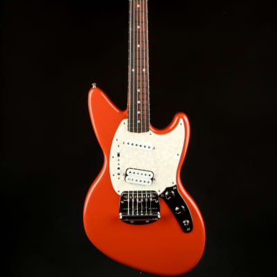 Fender - Kurt Cobain Jag-Stang - Fiesta Red - Electric Guitar with Gig Bag/NOS image 3