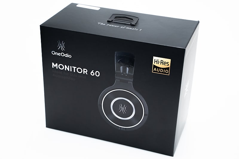 OneOdio Monitor 60 Professional Studio Headphones Hi-Res Audio, Excellent  Noise Isolation & Comfort, Foldable Headphones Over Ear with Detachable