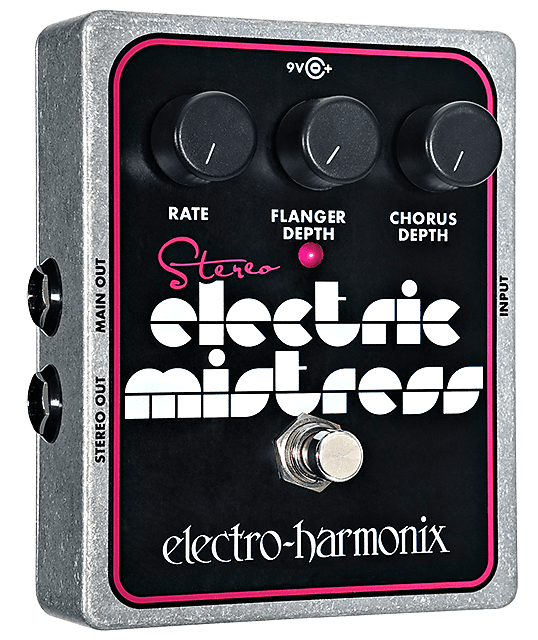 New Electro-Harmonix EHX Stereo Electric Mistress Flanger Chorus Guitar Pedal! image 1