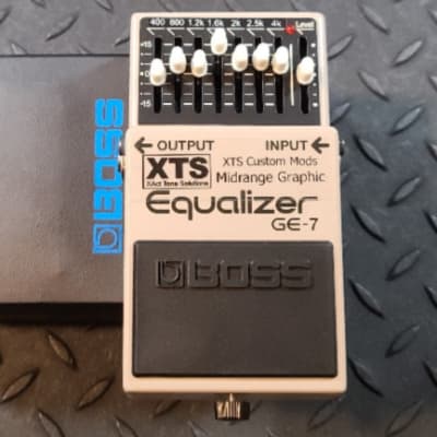 Boss GE-7 Graphic Equalizer XTS Midrange Mod Xact Tone Solutions