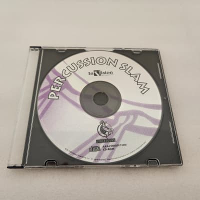 InVision Percussion Slam CyberSound Sample CD-ROM for Akai S1000 / S1100