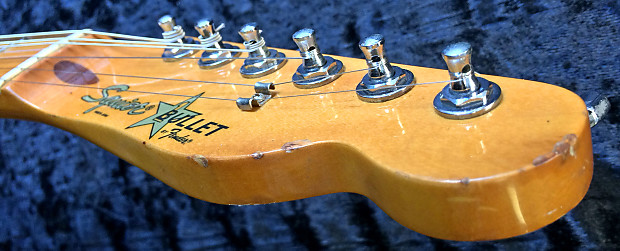 1984 Fender Squier SQ Bullet S-3 MIJ Made In Japan 3-Color