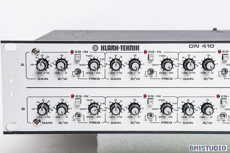 Klark-Teknik DN410 Dual Parametric Equaliser