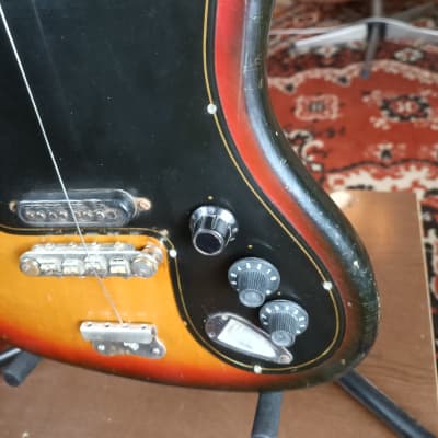 Musima De Luxe 25v Vintage Bass Guitar Jazz Master Jaguar Rare Ddr Gdr Ussr image 6