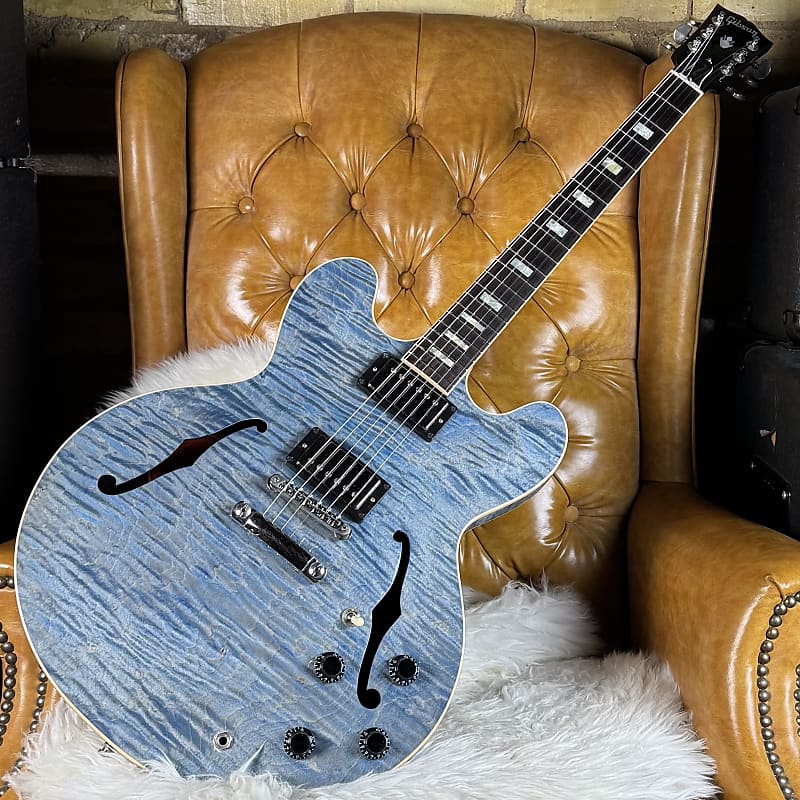 Gibson Memphis ES-335 Block Figured 2015 | Reverb