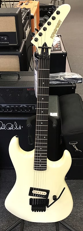Kramer Baretta Vintage Vintage White w/Floyd Rose & Seymour