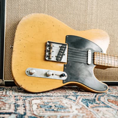 Nacho Guitars Nacho Caster '52 Style Tele Caster 2023 - Aged Butterscotch for sale