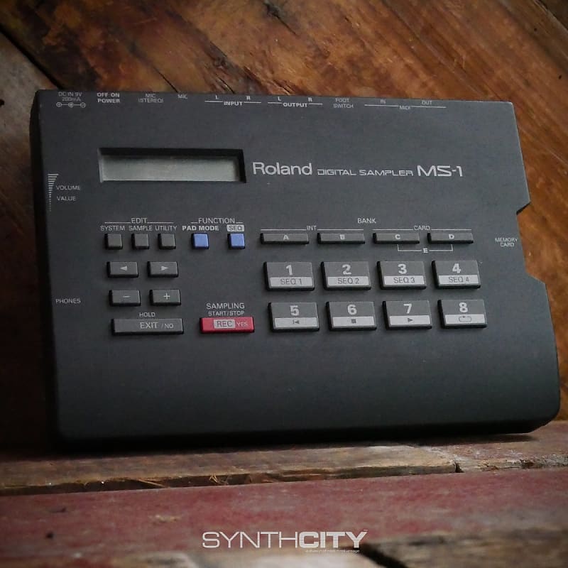 Roland MS1 Digital Sampler Reverb