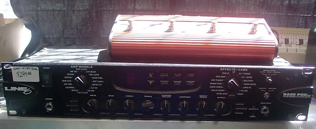 Line 6 Bass Pod Pro & FB4 Foot Switch