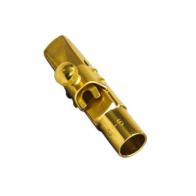 Paititi Professional Gold Plated Alto Saxophone Metal Mouthpiece #7 … image 4