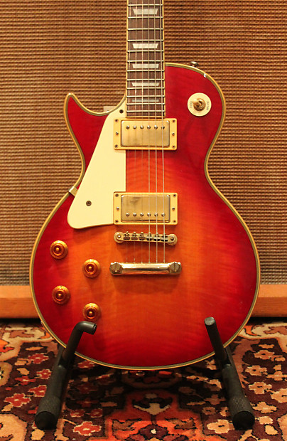 Vintage Hohner Professional L59 Les Paul 59 Flamed Sunburst Left Handed Guitar