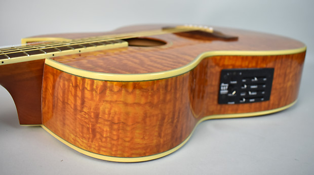 Ibanez AES10EAM1202 Cutaway Acoustic Electric Guitar Amber Finish w HSC
