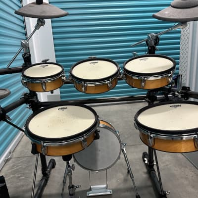 Yamaha DTXtreme Electronic Birch 6PC Drum Pad Set with Rack | Reverb