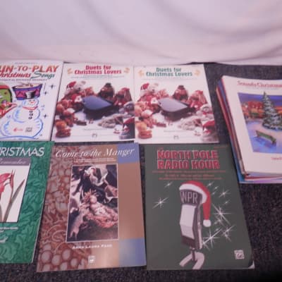 Alfred Music Christmas Sheet Music Student Level Graded Book Collection Lot of 43 Various Christmas Song Collections image 4