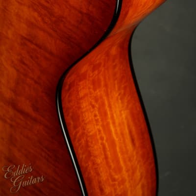 Taylor Custom GA - Bearclaw Engelmann Spruce & Figured Red Ironbark -  Eddie's Guitars