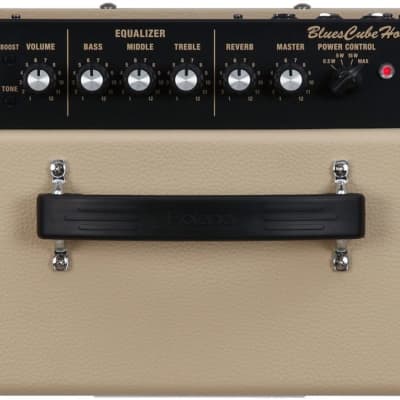 Roland Blues Cube Hot 30-Watt Electric Guitar Amplifier Vintage Blonde image 4