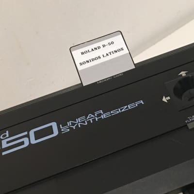 Tarjeta Coleccion Especial LATINA Para Roland D-50 Con los Mejores Sonidos Bild 1