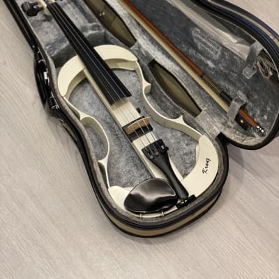 Kranz Electric Violin EV-75 SUGIZO Luna Sea White | Reverb