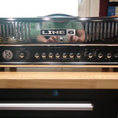 Line 6 HD147 300-Watt Stereo Digital Modeling Guitar Amp Head