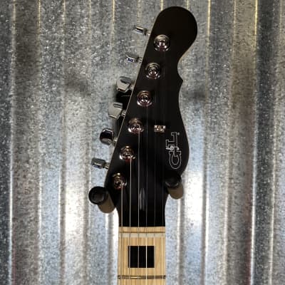 G&L USA BTO ASAT HH RMC Jet Black Frost Guitar & Bag #0078 image 4