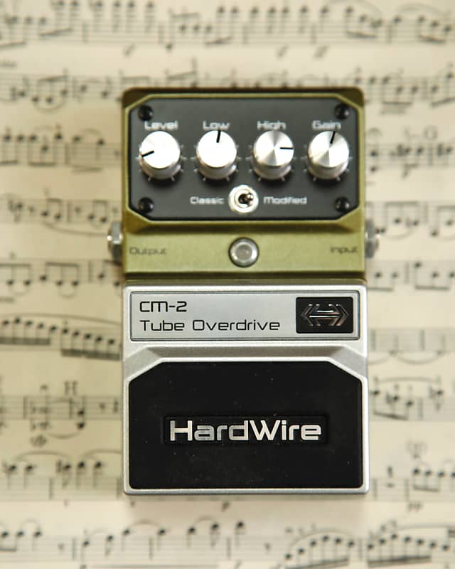 HardWire CM-2 Tube Overdrive ギターエフェクター HardWire CM-2 Tube Overdrive Overview