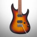Ibanez Prestige AZ2402 Electric Guitar (with Case), Tri Fade Burst, Blemished