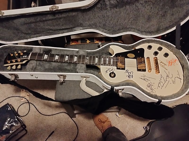 Rare 2002 Alpine White Gibson Les Paul Studio '50th