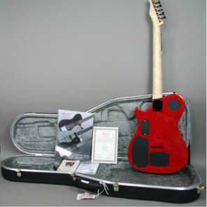 Manson MB-1 2013 Red Glitter Matthew Bellamy Signature Electric Guitar - MUSE image 10