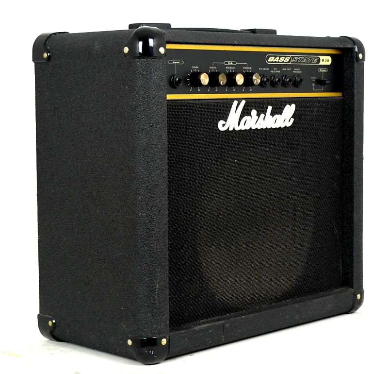 Marshall Bass State B-30 Solid State Bass Combo Black | Reverb