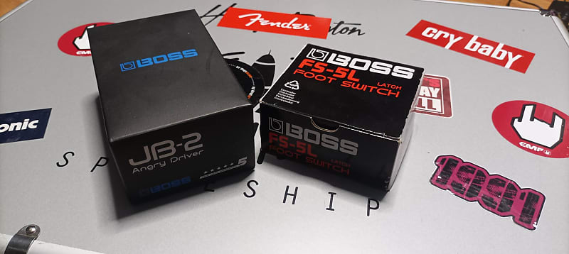 Boss JB-2 JHS Angry Driver avec Footswitch Boss FS-5L | Reverb