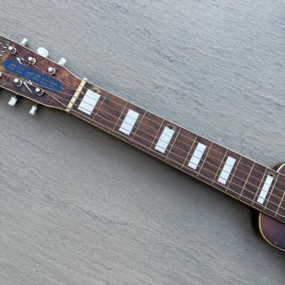 Kay Sherwood Deluxe 1950s 6 String Lap Steel Guitar w/Case image 12