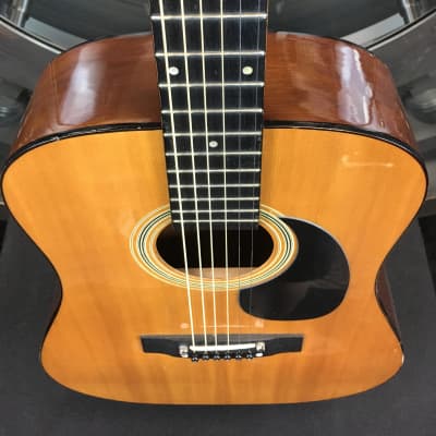 Castilla Vintage Acoustic Guitar w/ Chipboard Case image 8