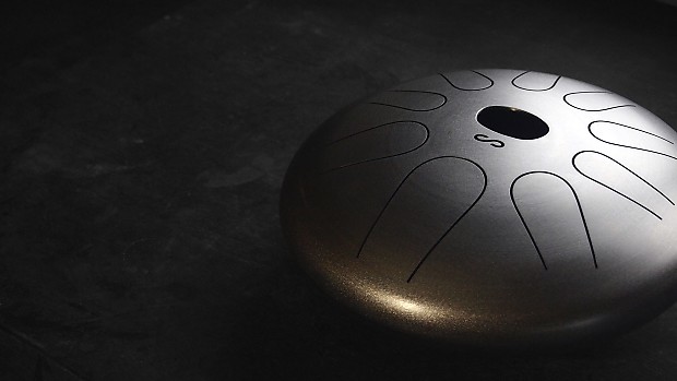 Sine steel tongue drum top
