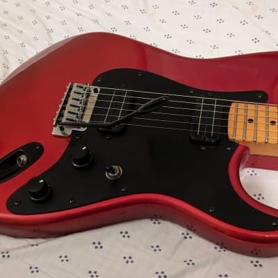 ＢＩＬＬ　ＬＡＷＲＥＮＣＥ　　ＢＬ１－０１Ｍ 1984 Bill Lawrence BL1-01M-AR - Candy Red - Made in Japan (Morris