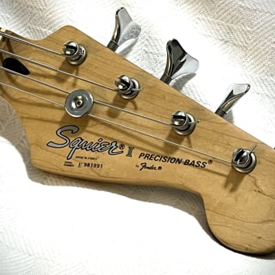 Squier II Precision P Bass, MiK Early’90s Vintage, Orig. Hard Case! image 5