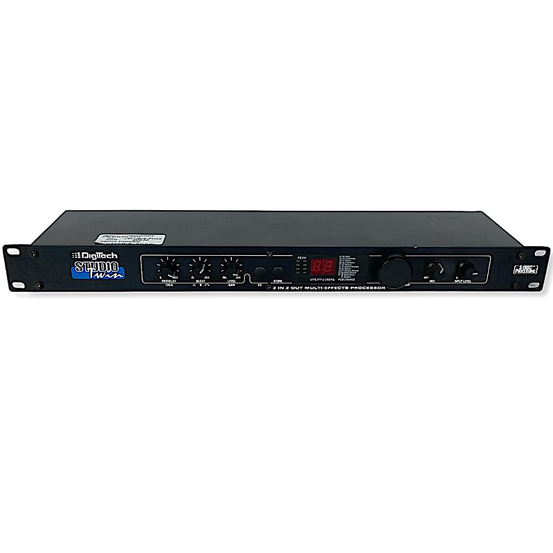 DigiTech Studio マルチエフェクトプロセッサー Digitech Studio Twin Multi Effects Processor - YouTube