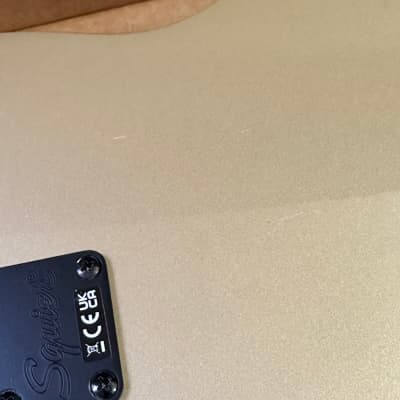 Fender Squier Contemporary Active Starcaster Semi Hollow Body Electric Guitar - Shoreline Gold image 9