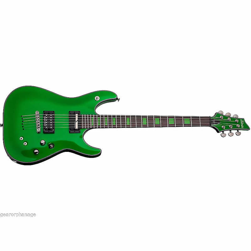 Schecter Kenny Hickey C-1 EX S Steele Green - FREE GIG BAG -Electric Guitar Sustainiac - Baritone - BRAND NEW image 1