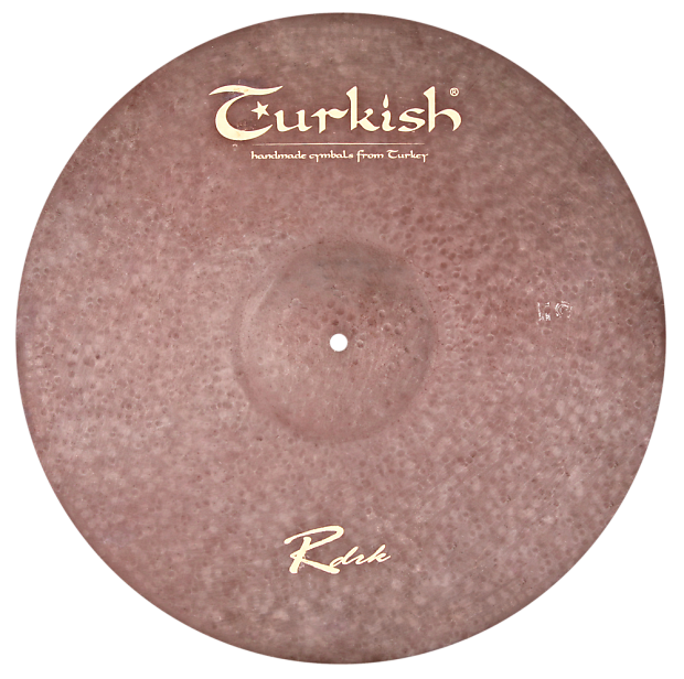 Turkish Cymbals 20" Raw Dark Series Raw Dark Ride RDRK-R20 image 1