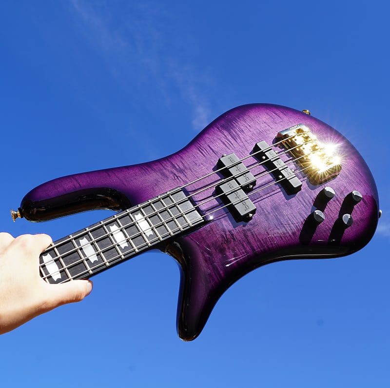 Spector Euro 4LX PW Magenta Pink Gloss ベース Spector Euro