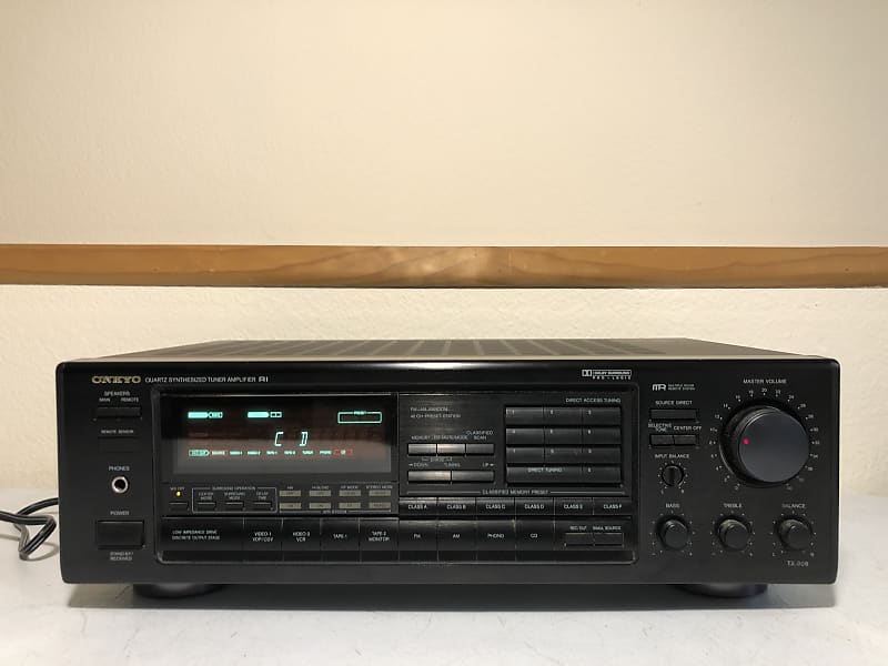 Onkyo TX906 Receiver HiFi Stereo Vintage Audiophile Phono Reverb