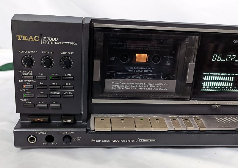 Rare TEAC Z-7000 Master Cassette Deck