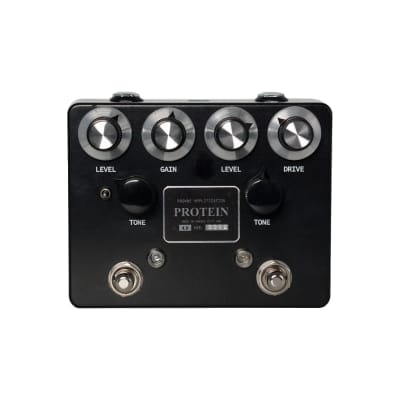Reverb.com listing, price, conditions, and images for browne-amplification-protein-dual-overdrive-black