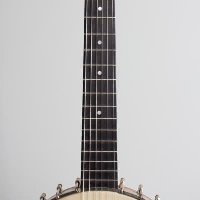 Vega  Imperial Electric Guitar Banjo (1923), ser. #65018, black hard shell case. image 8
