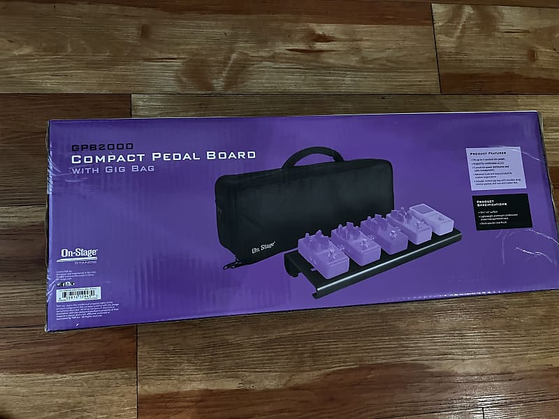 OnStage GPB2000 Pedal Board Reverb