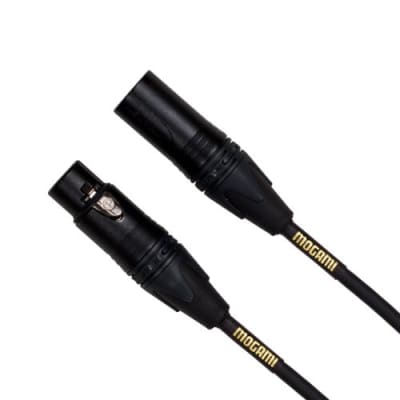 Mogami Gold Studio 06 XLR to XLR Quad Conductor Patch Cable 6 feet image 1