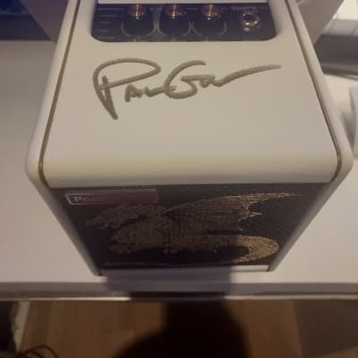 Positive Grid Spark MINI Signed by Paul Gilbert Limited Edition 2023 - white for sale