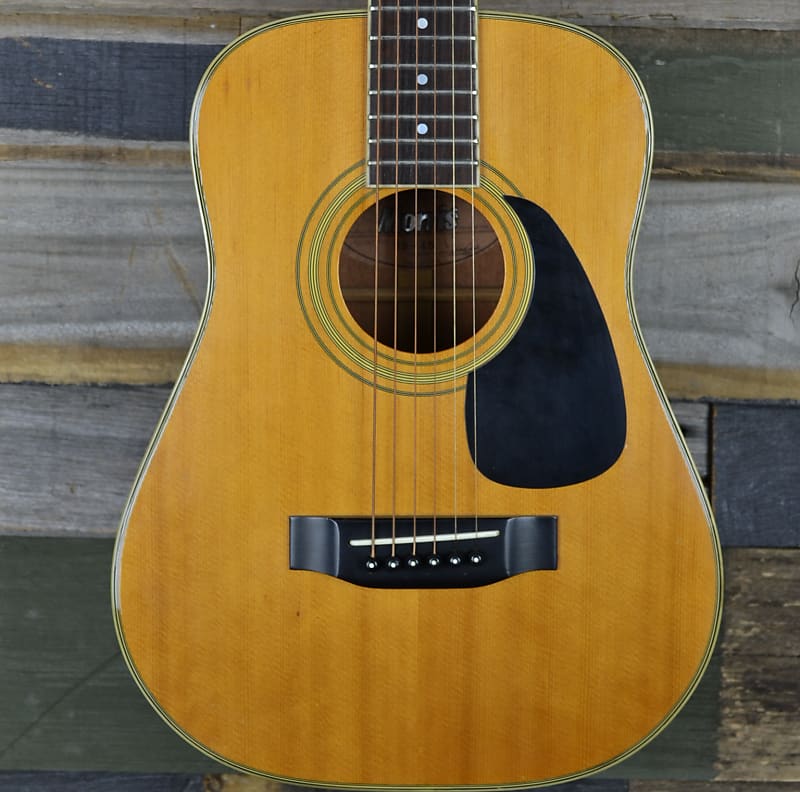 Morris MD-45 Mini Dreadnought 1980's Natural | Reverb