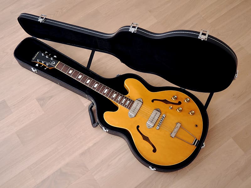 1985 Epiphone Casino Vintage Electric Guitar Natural